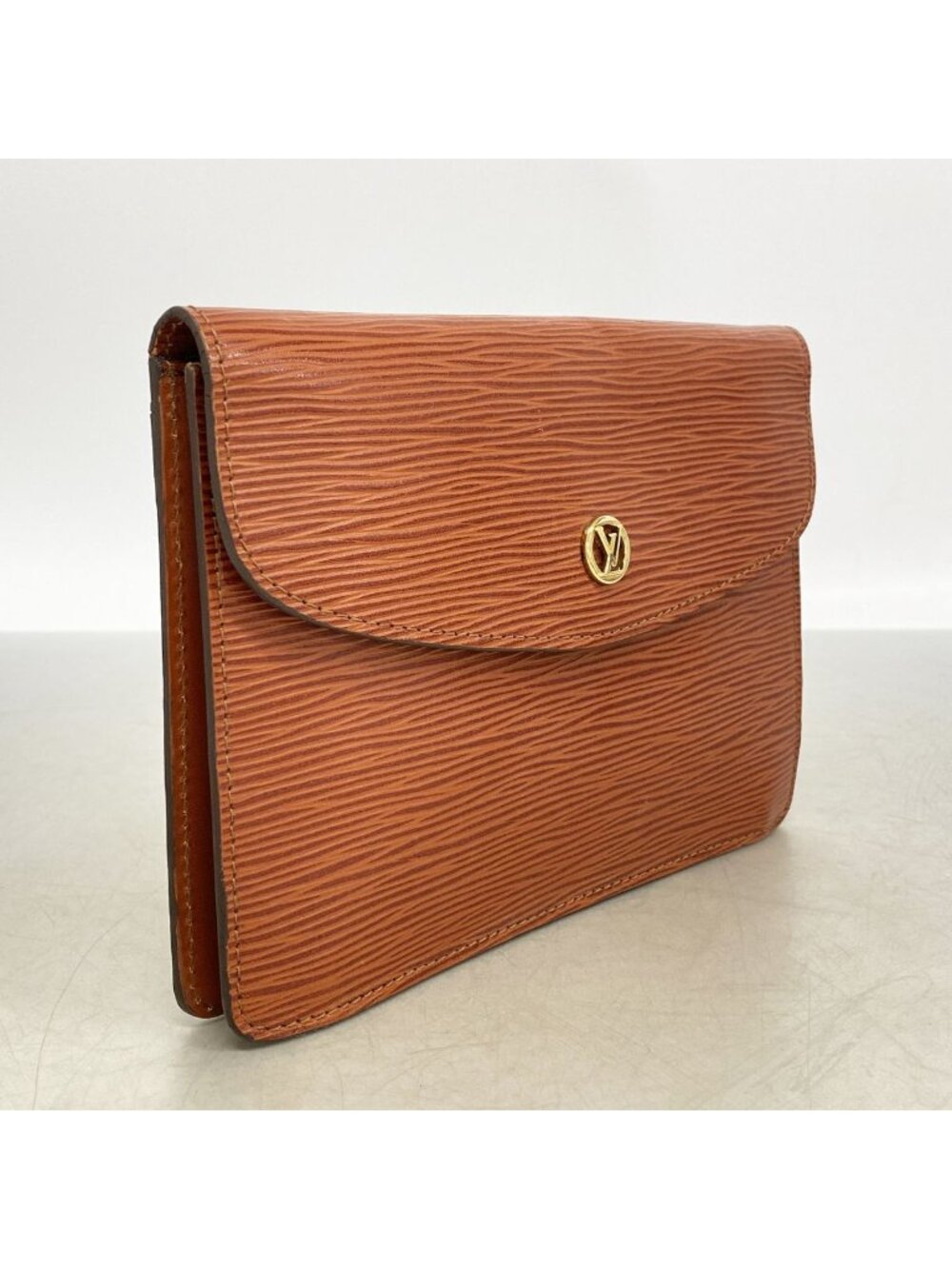 Louis Vuitton Clutch Epi Montaigne Kenya Brown - Picture 2 of 10